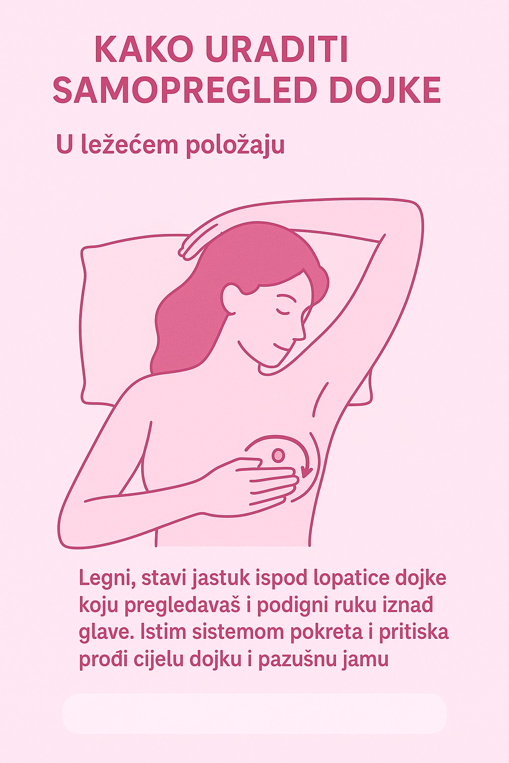 Samopregled ležeći