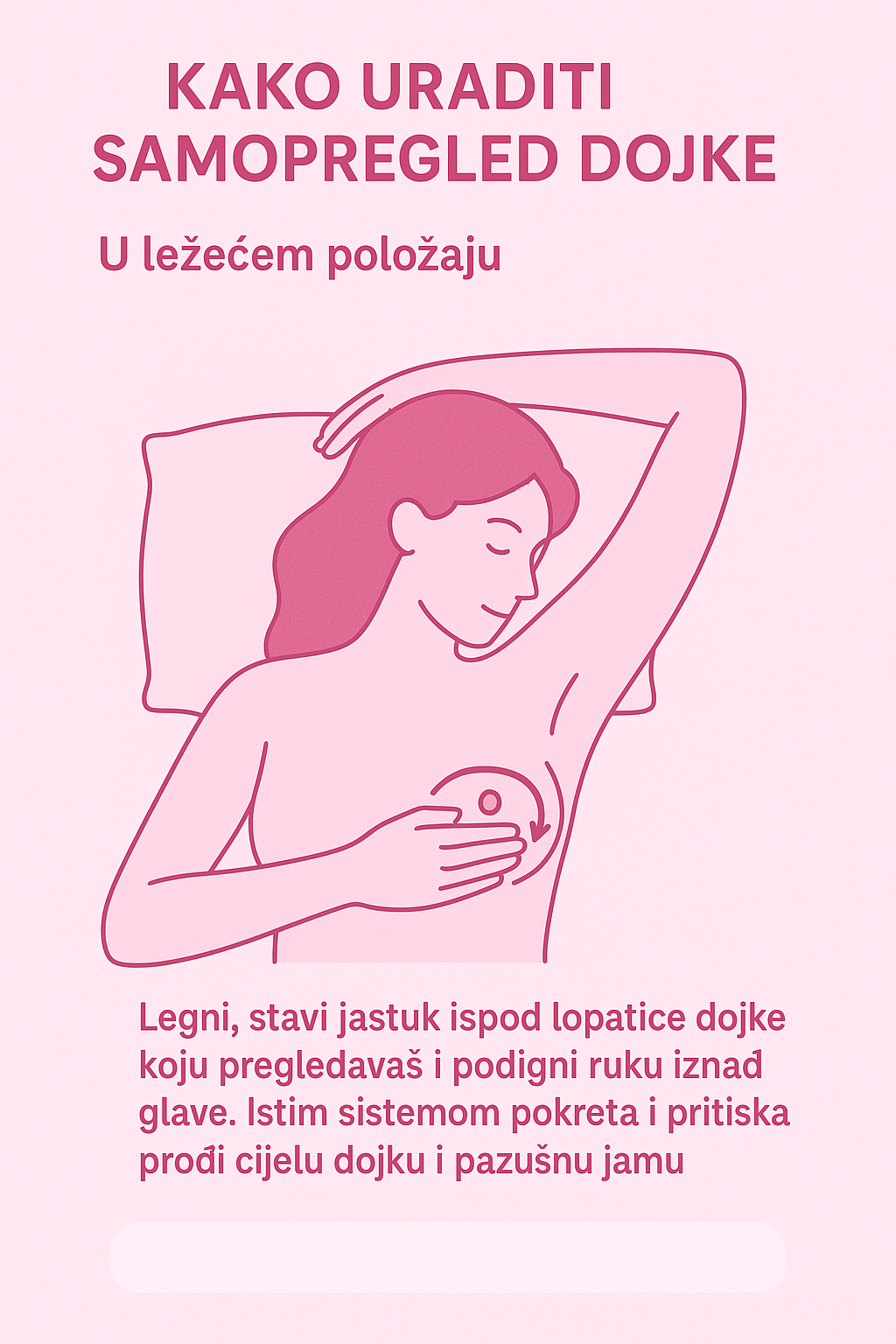 Samopregled ležeći